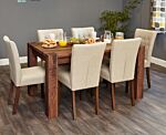 Walnut 150cm Dining Table (4/6 Seater)