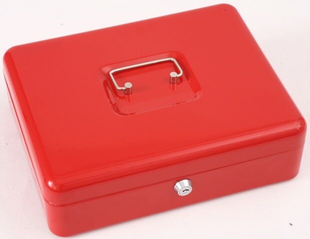 Phoenix 12" Cash Box Cb0103k With Key Lock