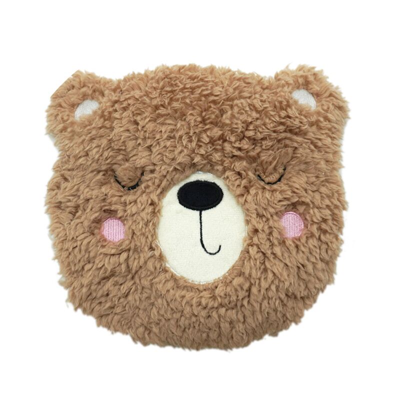 Microwavable Plush Round Wheat And Lavender Heat Pack - Teddy Bear