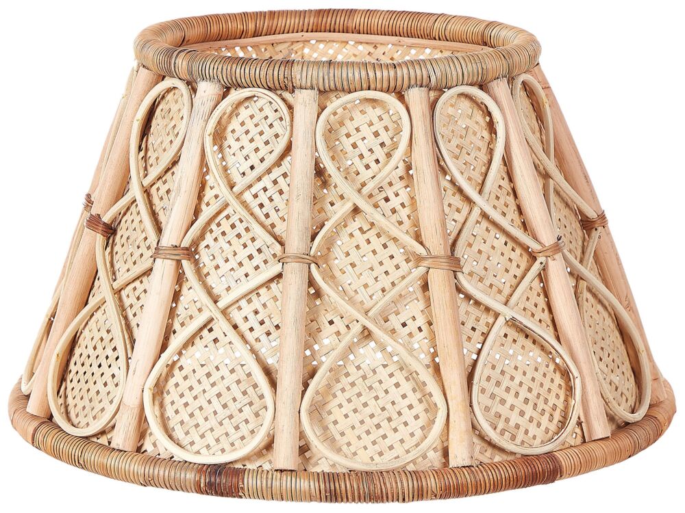 Christmas Tree Collar Natural Rattan Handmade Boho Round Home Accessories Cover For Trunk Xmas Beliani