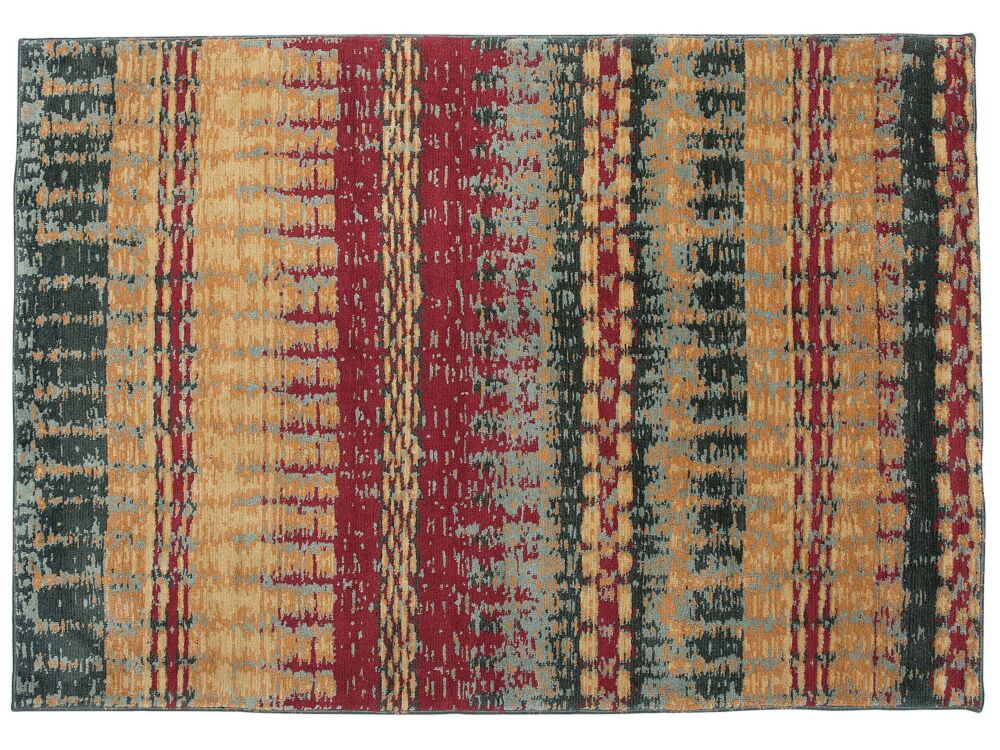 Area Rug Multicolour 160 X 230 Cm Flat Weave Beliani