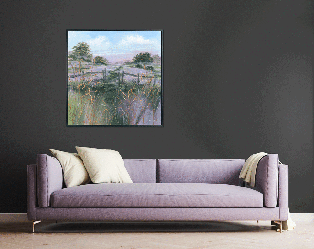 August Dawn By Diane Demirci - Framed Canvas