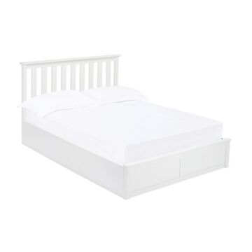 Oxford King Size Bed White