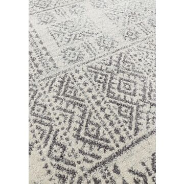 Nova 200x290cm Tribal Grey Rug Nv33