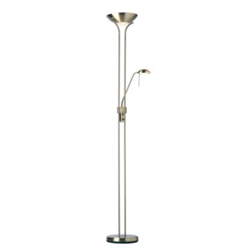 Rome Floor Lamp Antique Brass