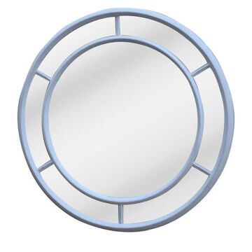 100 X 100cm Stone Grey Frame Mirror