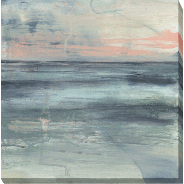Pastel Coast I By Jennifer Goldberger