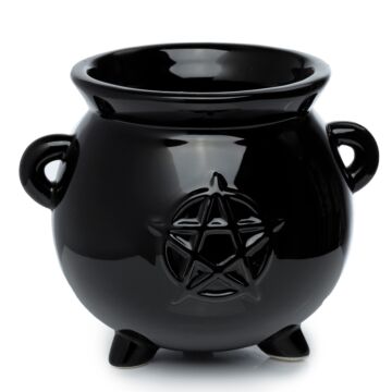 Decorative Ceramic Indoor Shaped Planter - Witches Cauldron
