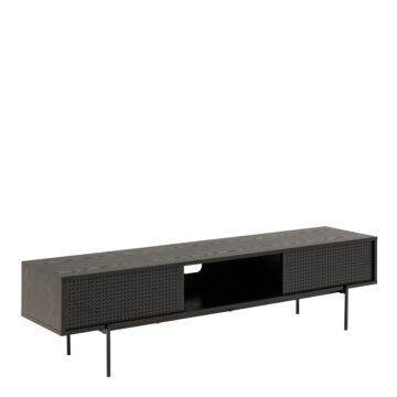 Angus Tv Unit In Black