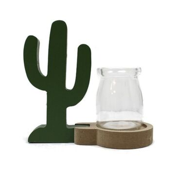 Hydroponic Home Decor - Cactus Pot