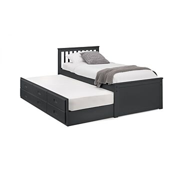 Maisie Bed With Underbed And Drawers - Anthracite