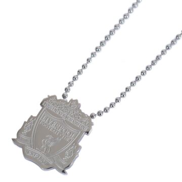 Liverpool Fc Stainless Steel Large Pendant & Chain