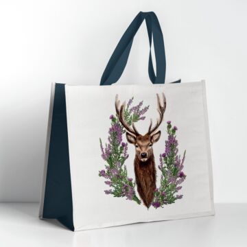 Durable Reusable Shopping Bag - Wild Stag