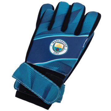 Manchester City Fc Fuse Goalkeeper Gloves Kids