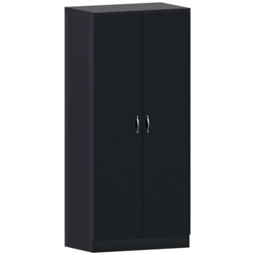 Riano 2 Door Wardrobe, Black