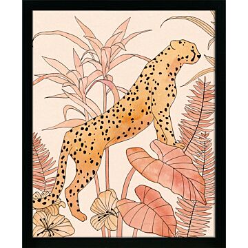 Blush Cheetah Ii By Annie Warren