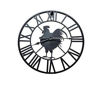 Roman Chicken Clock 40cm