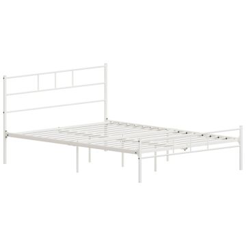 Dorset Bed 4ft6 Double, White