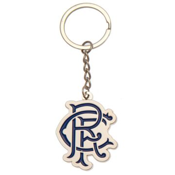 Rangers Fc Scroll Crest Keyring