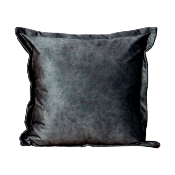 Luxury Grey Velvet Cushion Cover
