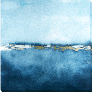 Ocean Dreaming Ii By Christine Zalewski - Canvas Print