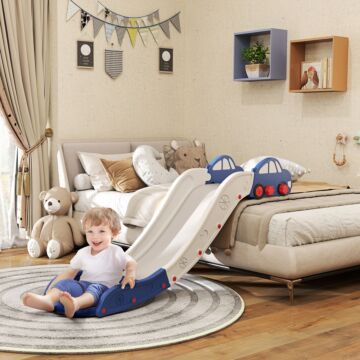 Aiyaplay Kids Slide For Couch, Bed, Sofa, Easy To Assemble, Blue