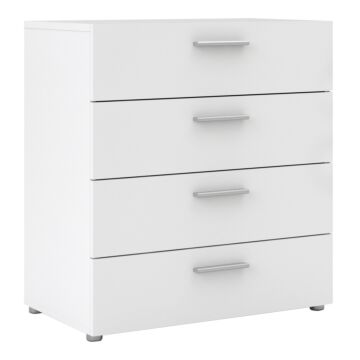 Pepe Chest Of 4 Drawers In White