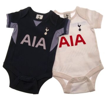 Tottenham Hotspur Fc 2 Pack Bodysuit 12/18 Mths Gd