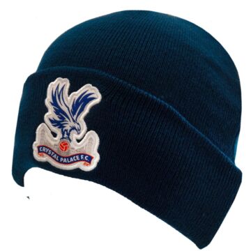 Crystal Palace Fc Navy Cuff Beanie