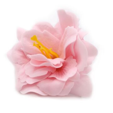 Craft Soap Flower - Small Peony - Pink - Pack Of 10