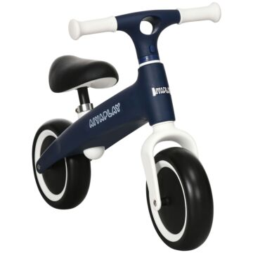 Aiyaplay Balance Bike With Adjustable Seat For 1.5 - 3 Years Old - Blue