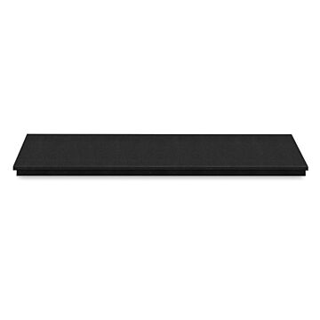 Black Granite Stone Hearth, 54 Inch