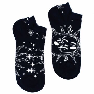 M/l Hop Hare Bamboo Socks Low (7.5-11.5) - Sun And Moon