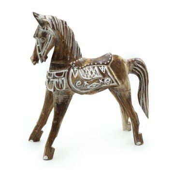 Large Antique Horse 32 Cm