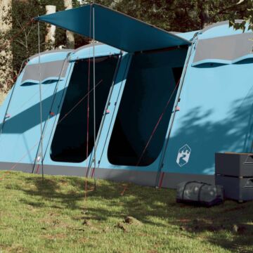 Vidaxl Family Tent Tunnel 8-person Blue Waterproof
