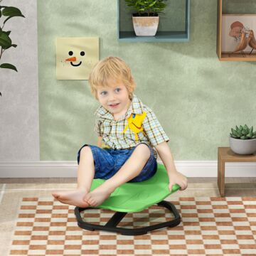Aiyaplay Elephant Shape Sensory Spinning Chair, 3-6 Years, Green