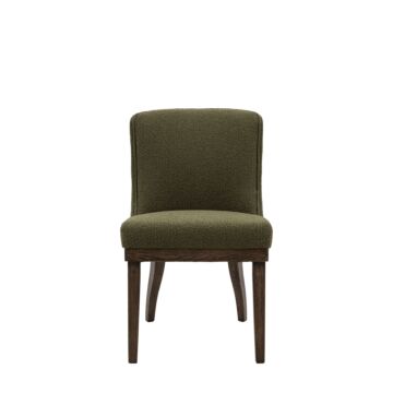 Kelvedon Dining Chair Green (2pk) 515x635x845mm