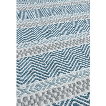 Boardwalk Rug 160x230cm Blue Multi