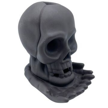 Backflow Incense Burner - Weeping Skull (with Light)