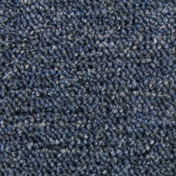 40 X Carpet Tiles 10m2 / Storm Blue