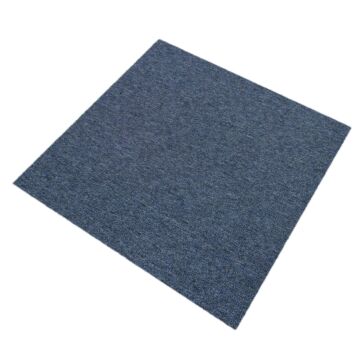 40 X Carpet Tiles 10m2 / Storm Blue