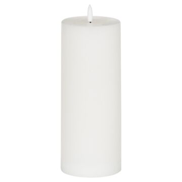 Luxe Collection Natural Glow 3.5" X 9" Led White Candle