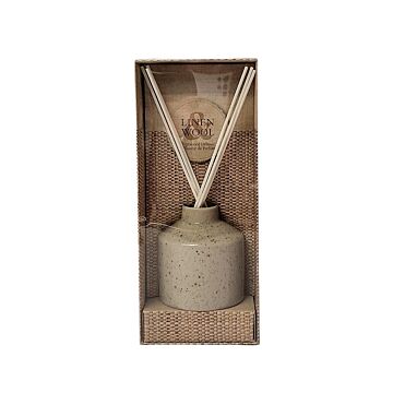 100ml Ceramic Diffuser Cream - Linen Wool