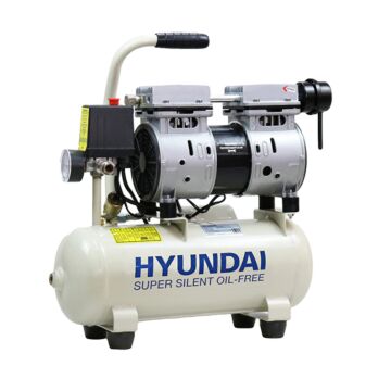 Hyundai 8 Litre Air Compressor, 4cfm/118psi, Silenced, Oil Free, Direct Drive 0.75hp | Hy5508