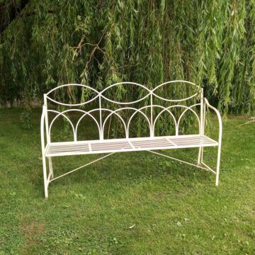 Reeded Bench
