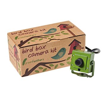 Green Feathers Bird Box Camera Hd Network Cable Connection (camera Only)