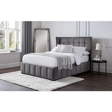 Gatsby Bed 150cm - Light Grey