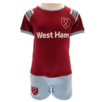 West Ham United Fc Shirt & Short Set 9-12 Mths St