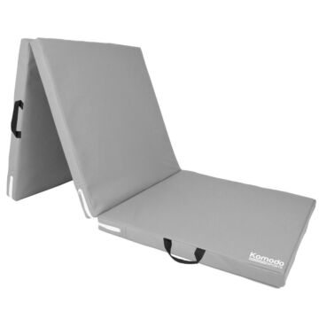 Komodo Tri Folding Yoga Mat - Grey