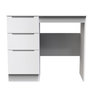 Milan 3 Drawer Vanity In White